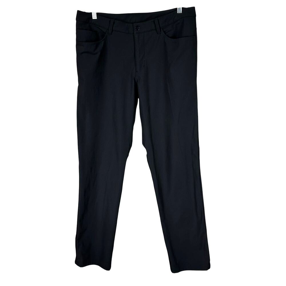 Lululemon ABC Pant Classic Black Men's Size 36 x 33 Excellent Used Condition